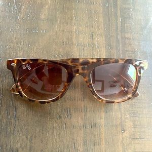 Ray Ban Women’s Leopard Print Sunglasses